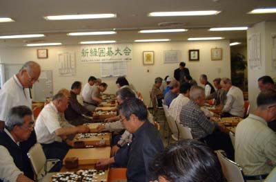 新緑囲碁大会