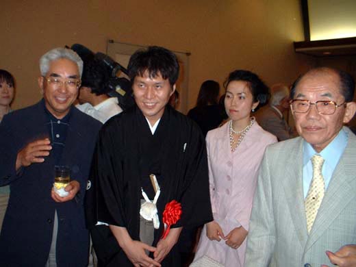 高尾紳路本因坊就位式