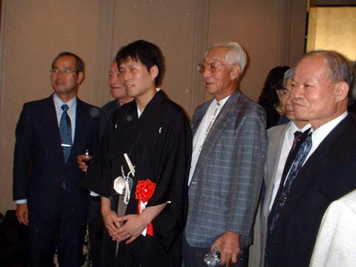 高尾紳路本因坊就位式