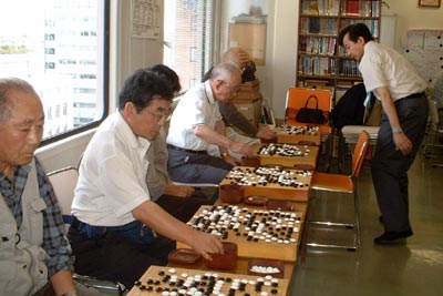 日本棋院棋士派遣多面打ち