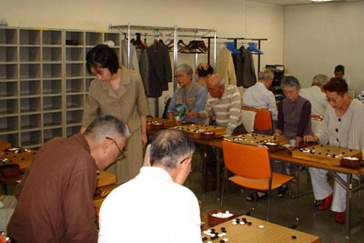 日本棋院棋士派遣多面打ち
