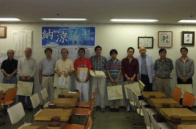 納涼囲碁大会