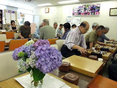紫陽花囲碁大会