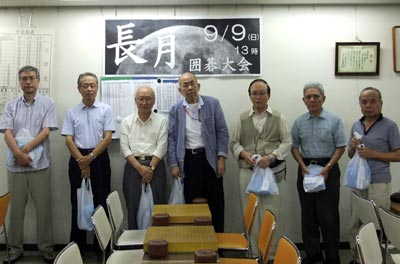 長月囲碁大会