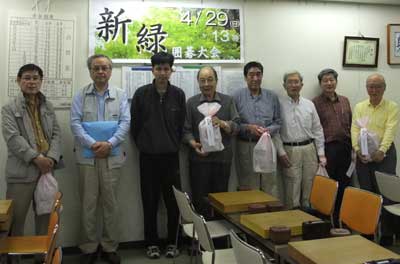 新緑囲碁大会