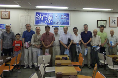 納涼囲碁大会
