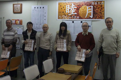 睦月囲碁大会