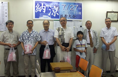 納涼囲碁大会