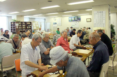 紫陽花囲碁大会