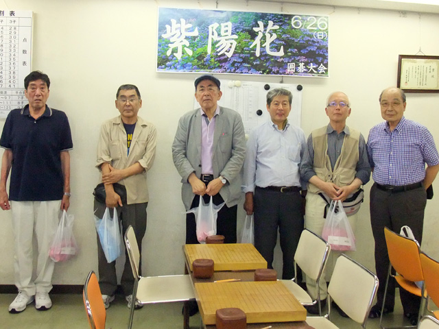 紫陽花囲碁大会