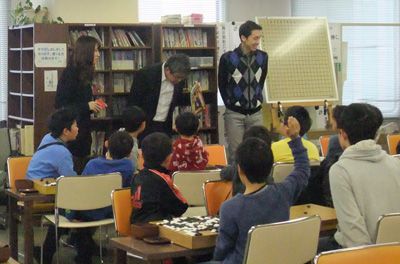 戸島花さん来訪