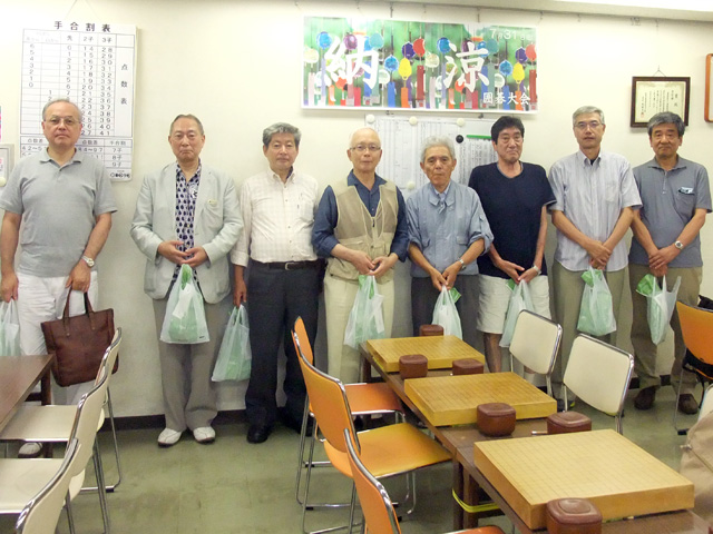 納涼囲碁大会
