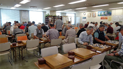 紫陽花囲碁大会