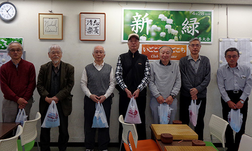 新緑囲碁大会