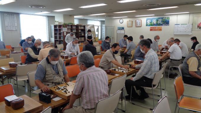 紫陽花囲碁大会