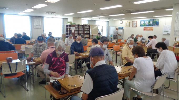 紫陽花囲碁大会