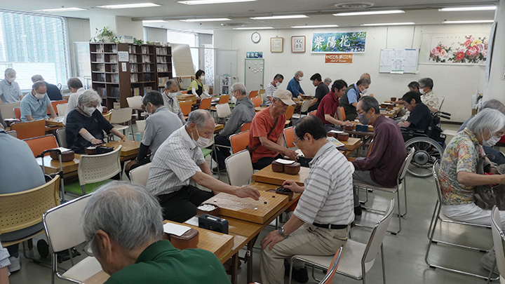 紫陽花囲碁大会