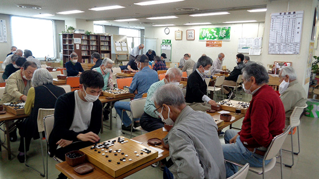 新緑囲碁大会
