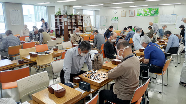 新緑囲碁大会