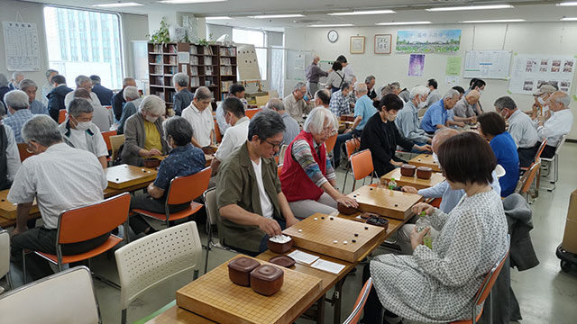 故藤崎三佐雄席亭 追悼碁会