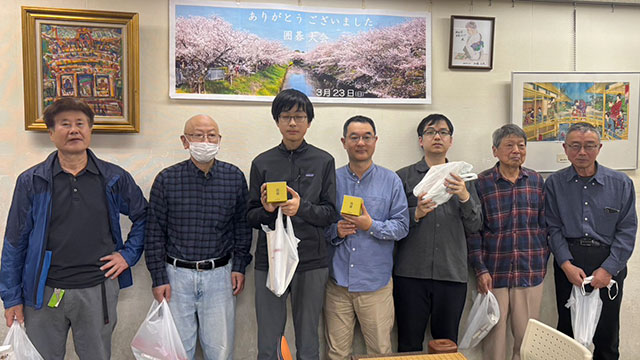 ありがとうございました囲碁大会