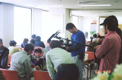 CX「とくダネ!」取材風景