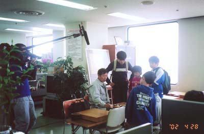 CX「とくダネ!」取材風景