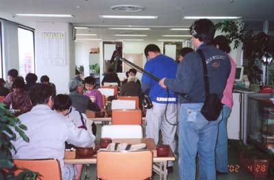 CX「とくダネ!」取材風景